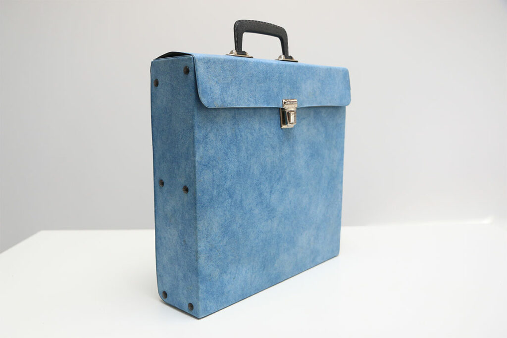 vintage platenkoffer