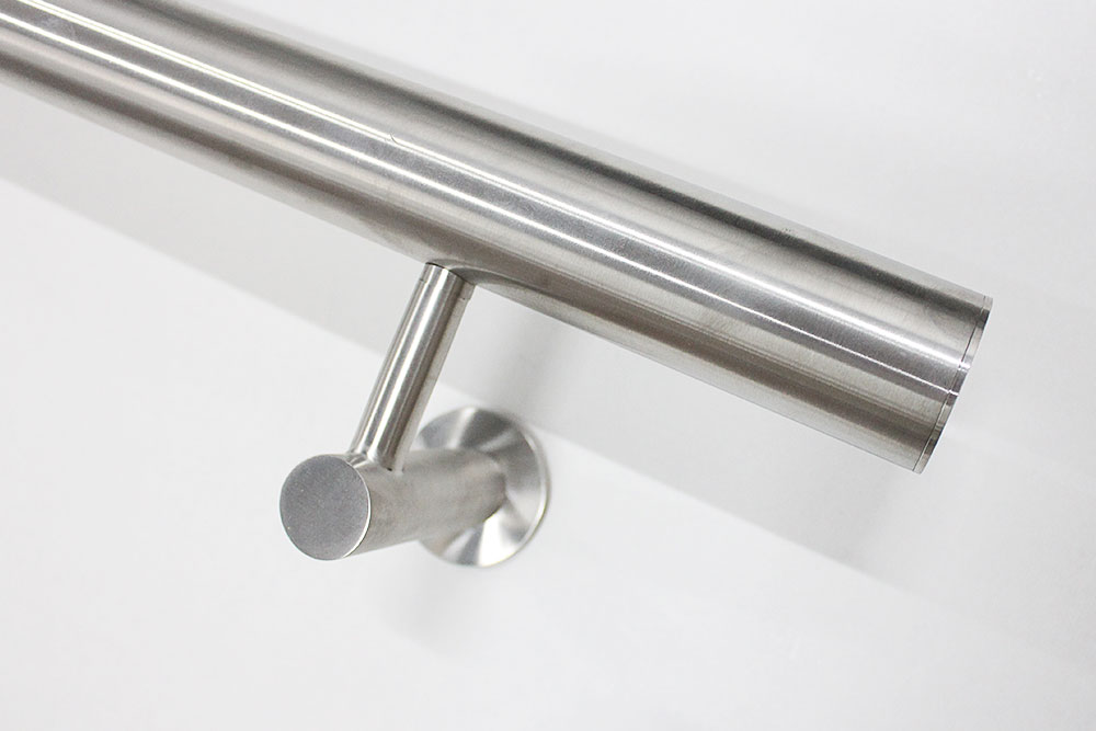 RVS trapleuning cilinder drager