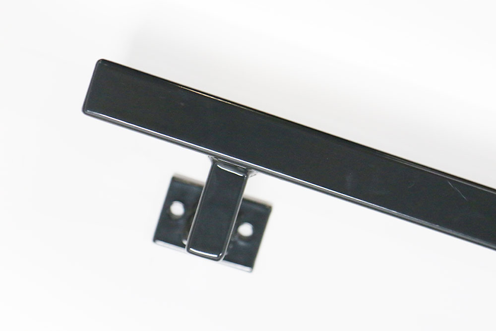 Stalen trapleuning rechthoek