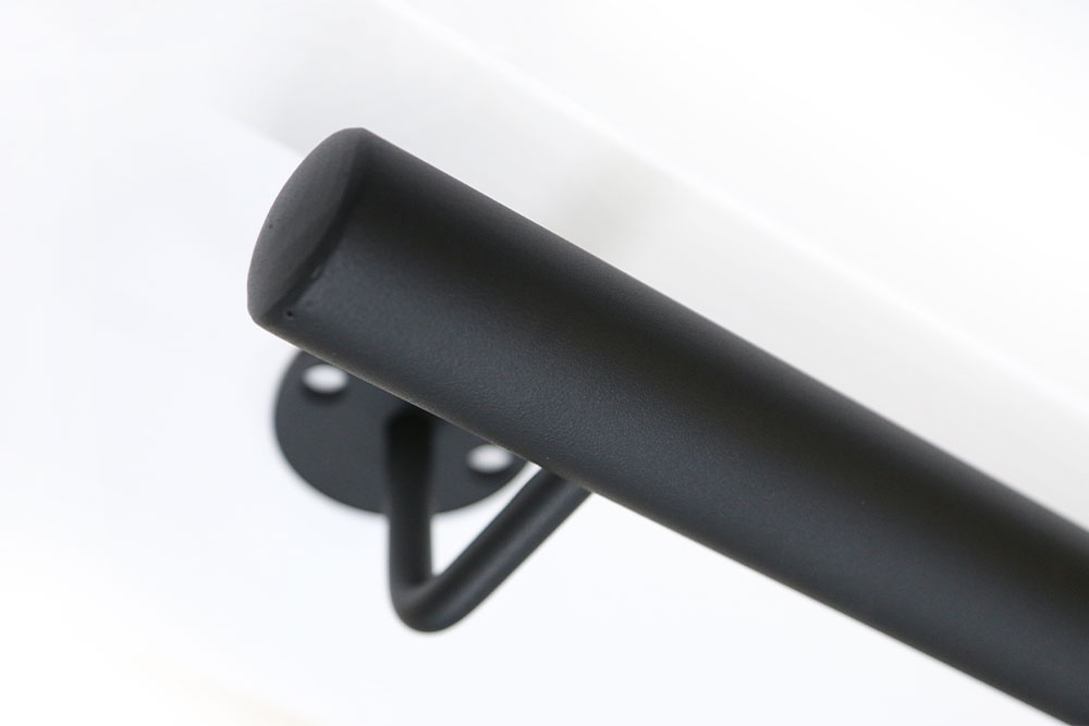 stalen trapleuning rond