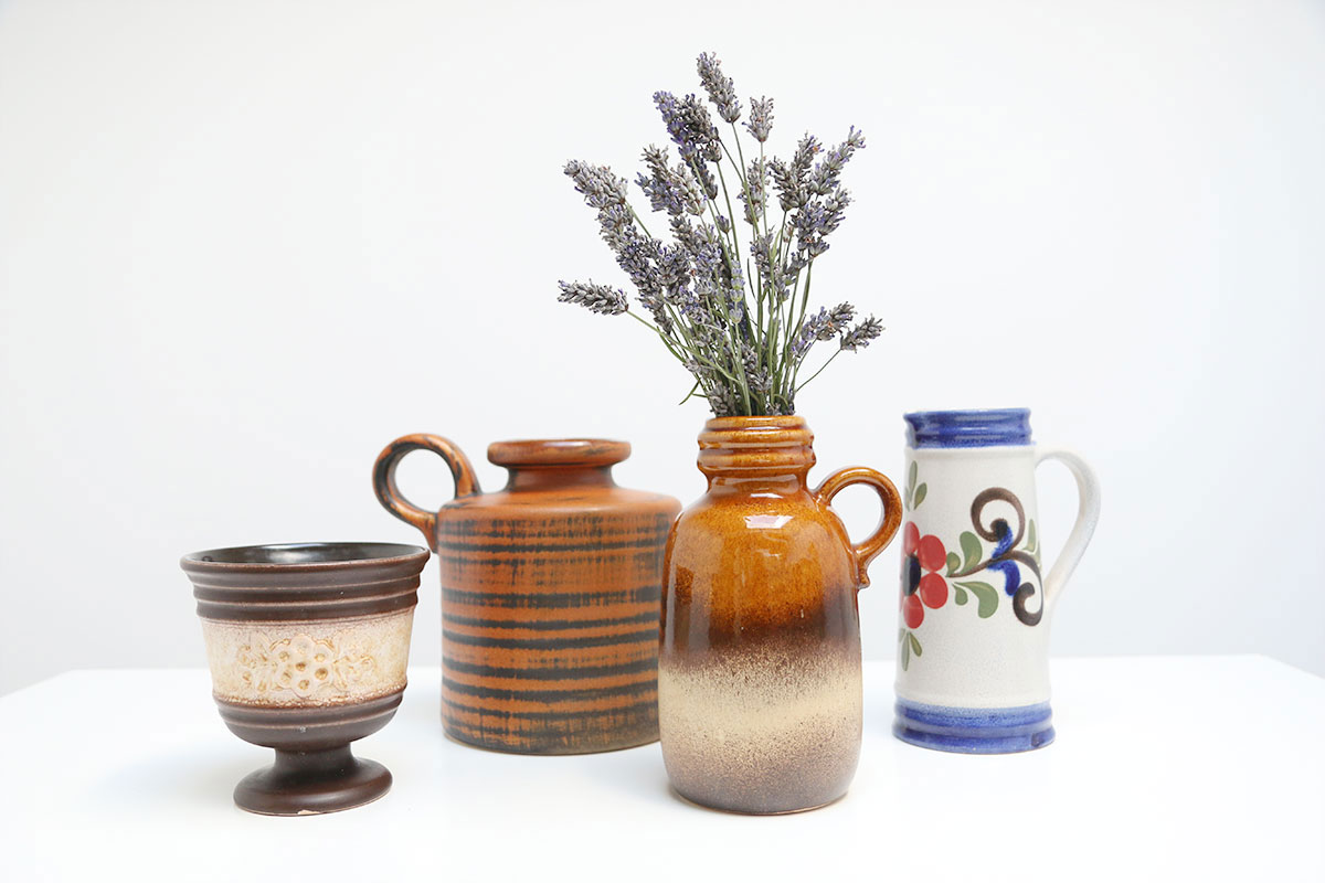 Vintage West Germany Vaas: Breng een Stukje Geschiedenis in je Interieur