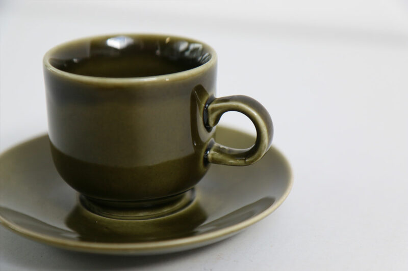 CP Colditz koffie kopje met schotel