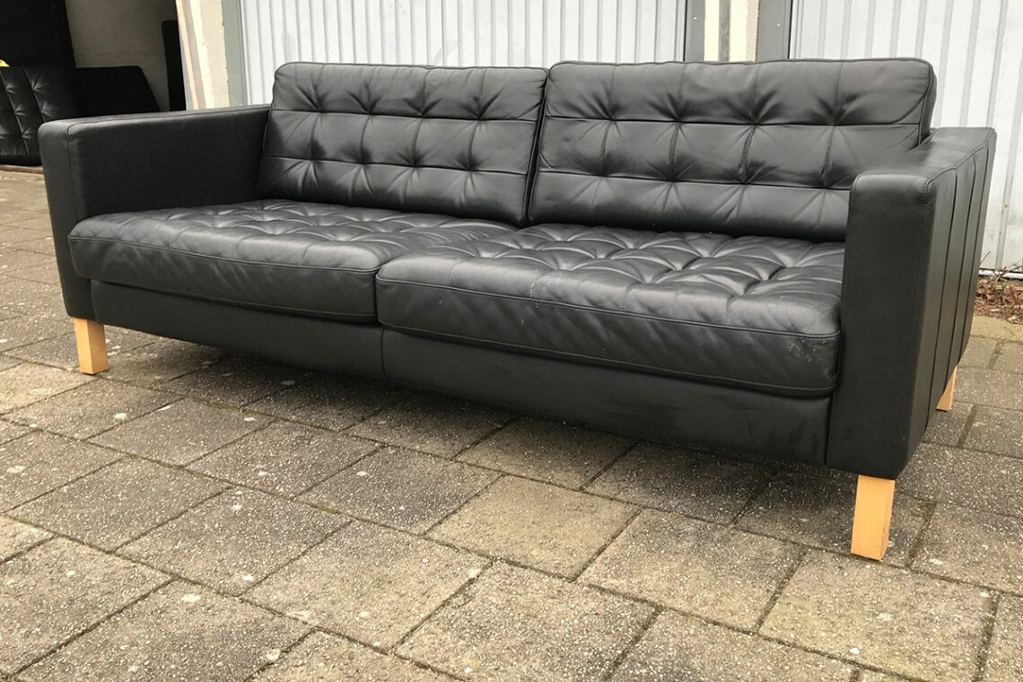 Leren bank onderhouden