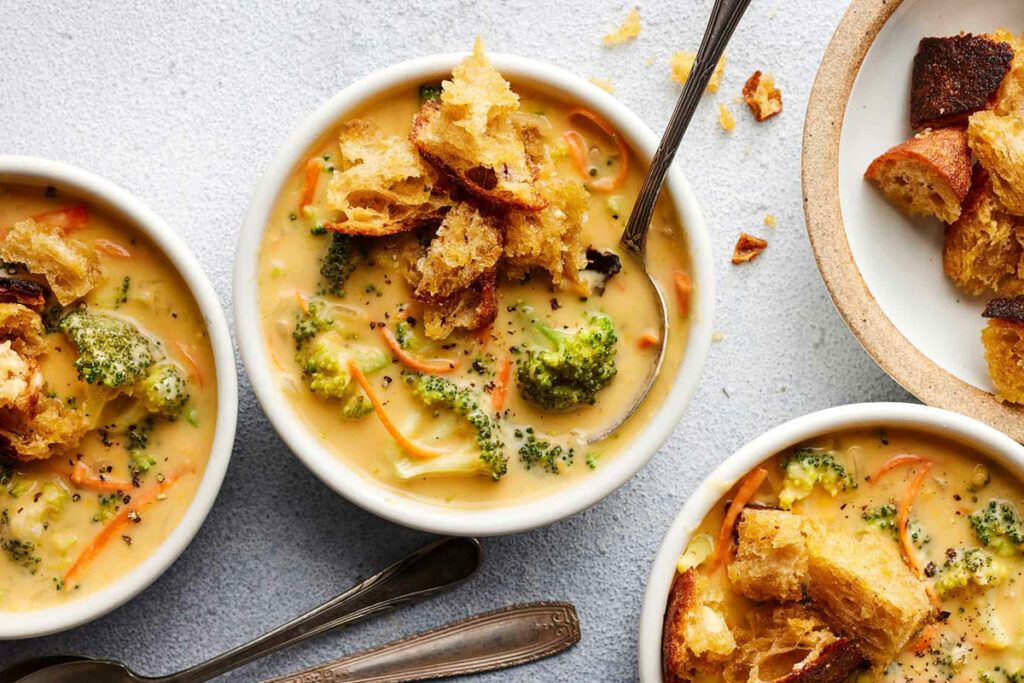 Broccoli Cheddar Soep Recept
