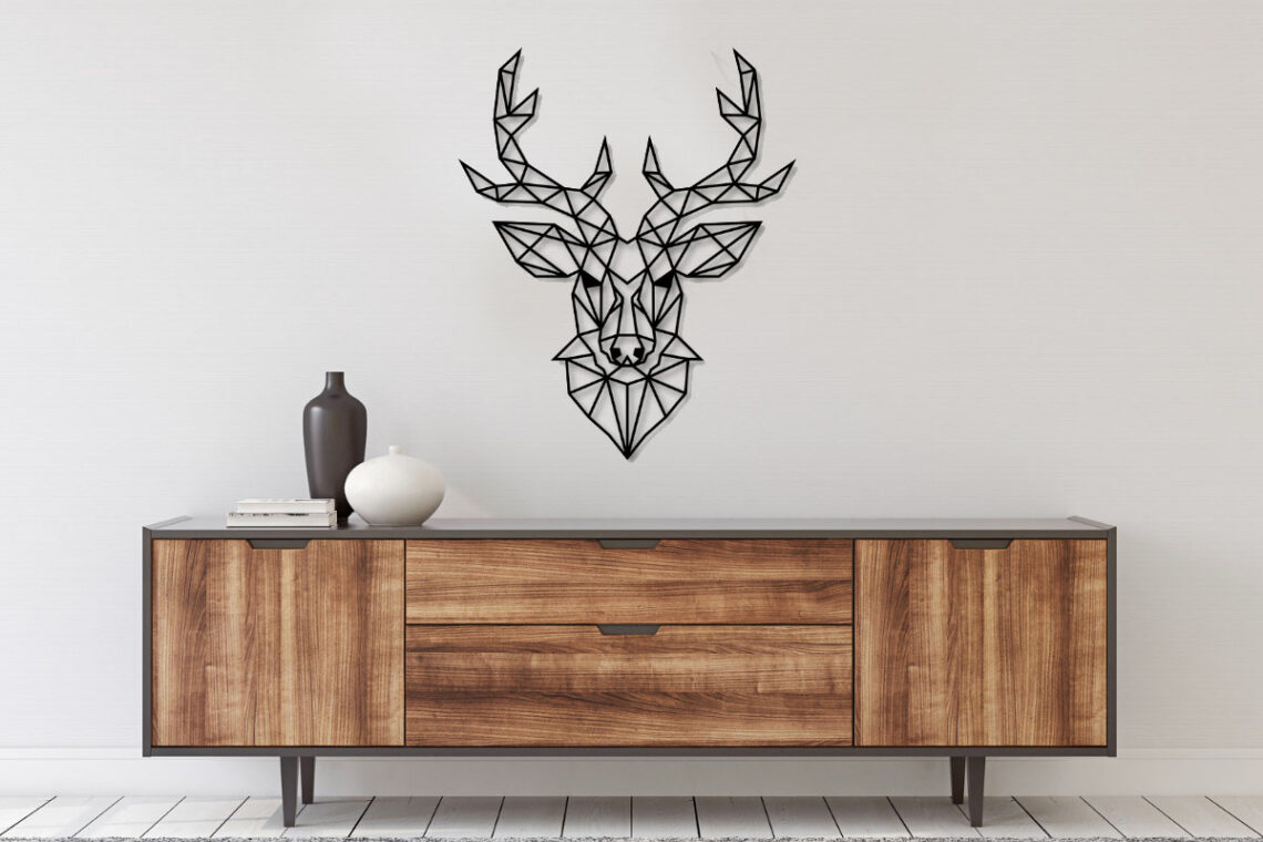 metalen wanddecoratie