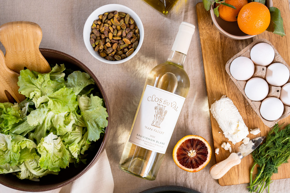 Sauvignon Blanc en Geitenkaas