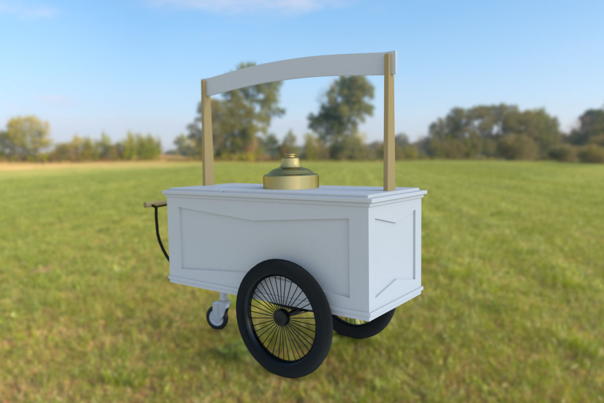 De IJscokar: Een Onmisbare Sfeermaker op Rommelmarkten