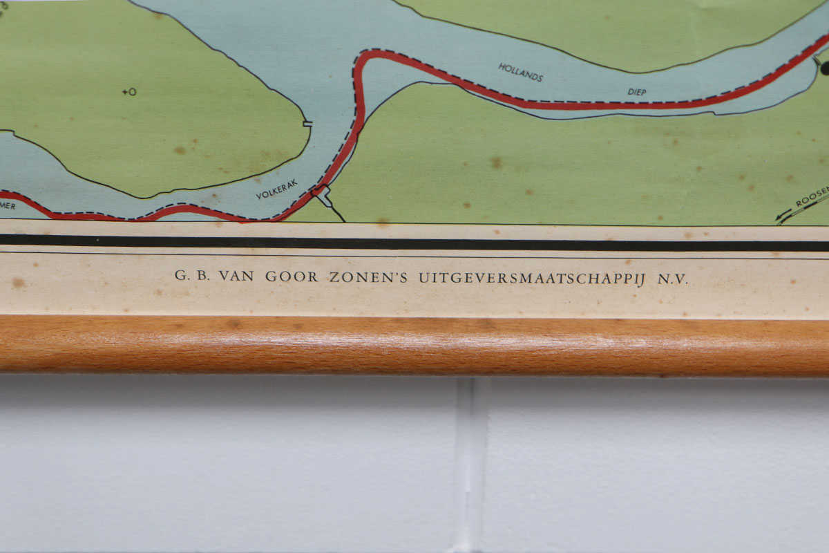 schoolkaart Zuid Holland