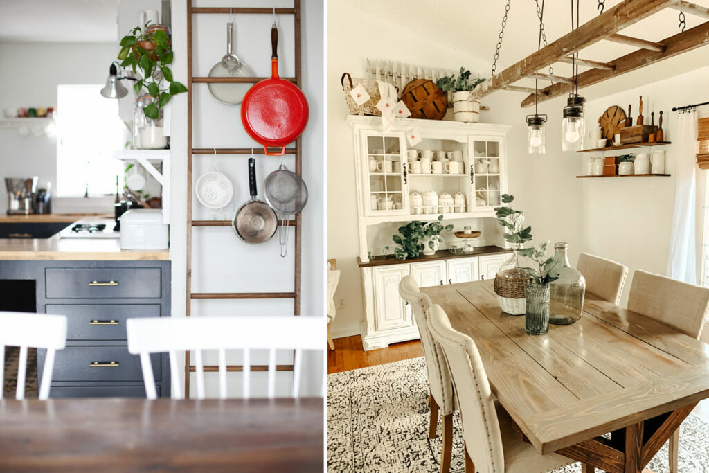 decoratieve ladder keuken