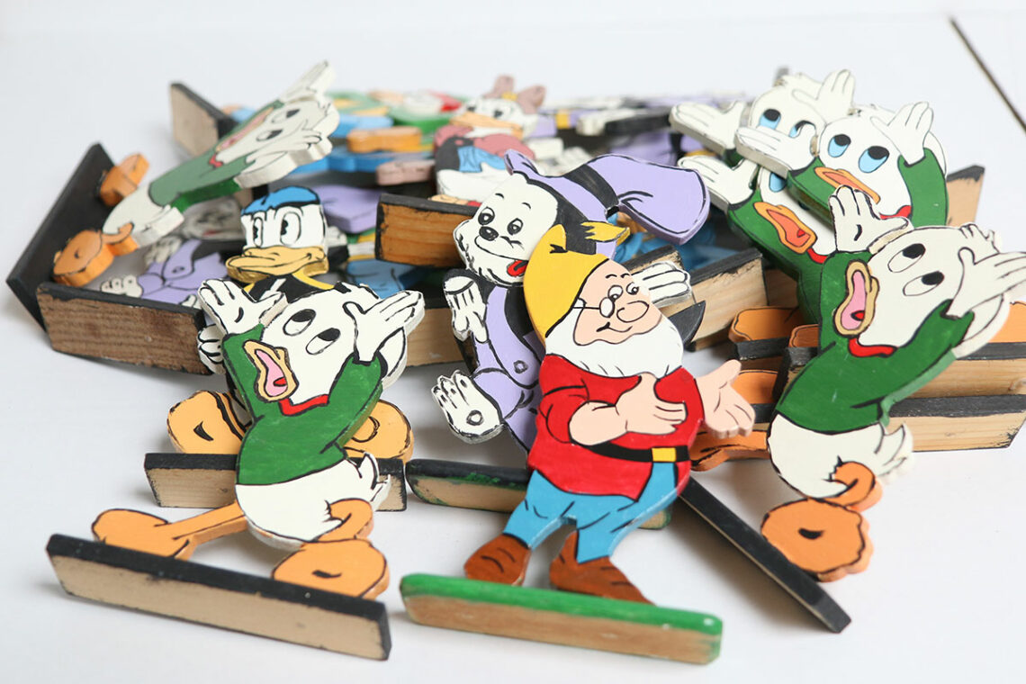 houten disney figuren
