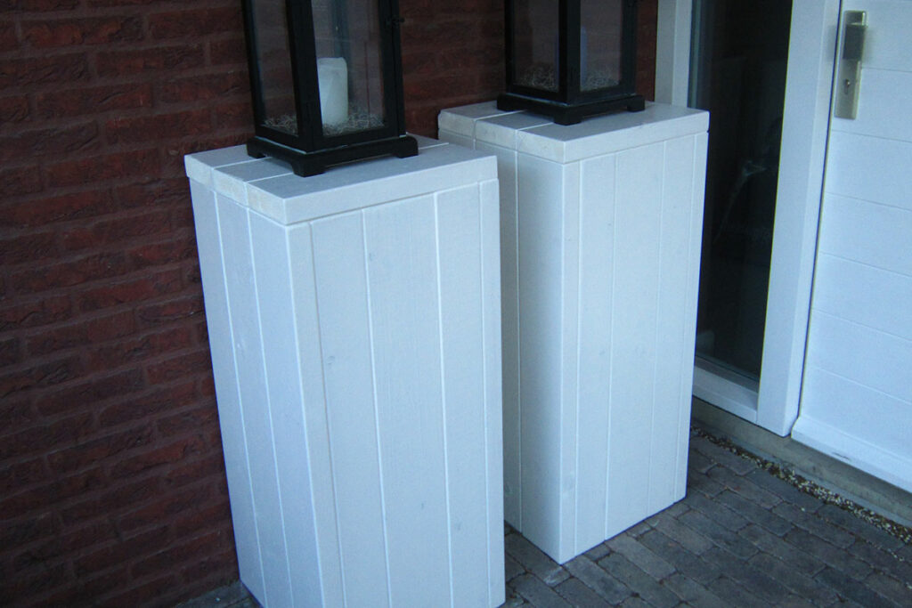 houten zuil op maat