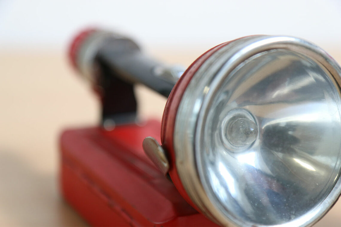 vintage hulp zaklampen