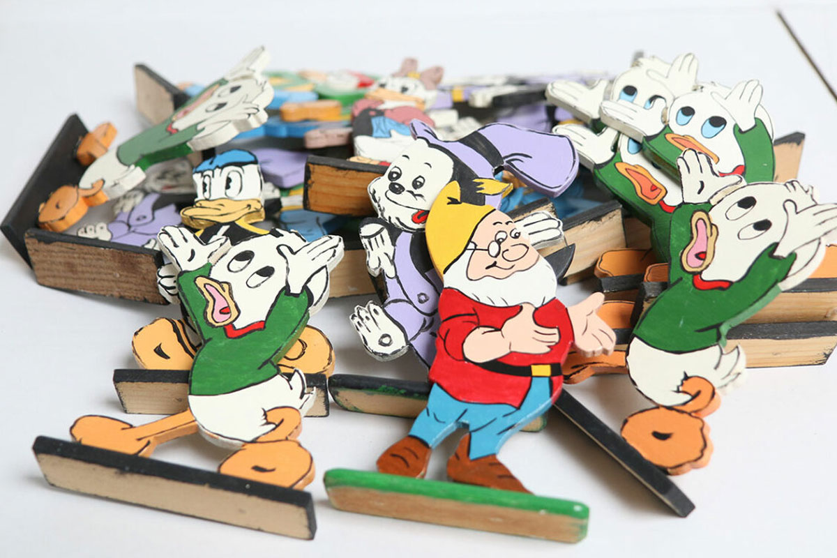 Houten Disney Figuren