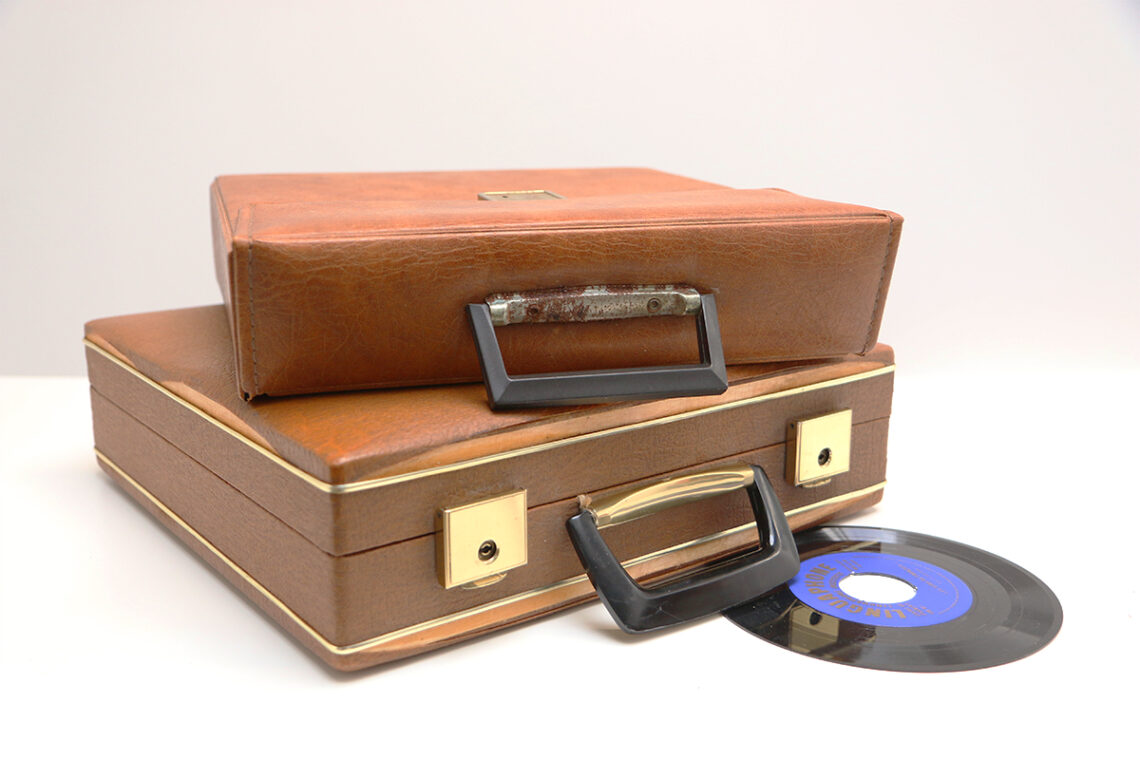 5 toepassingen vintage platenkoffer