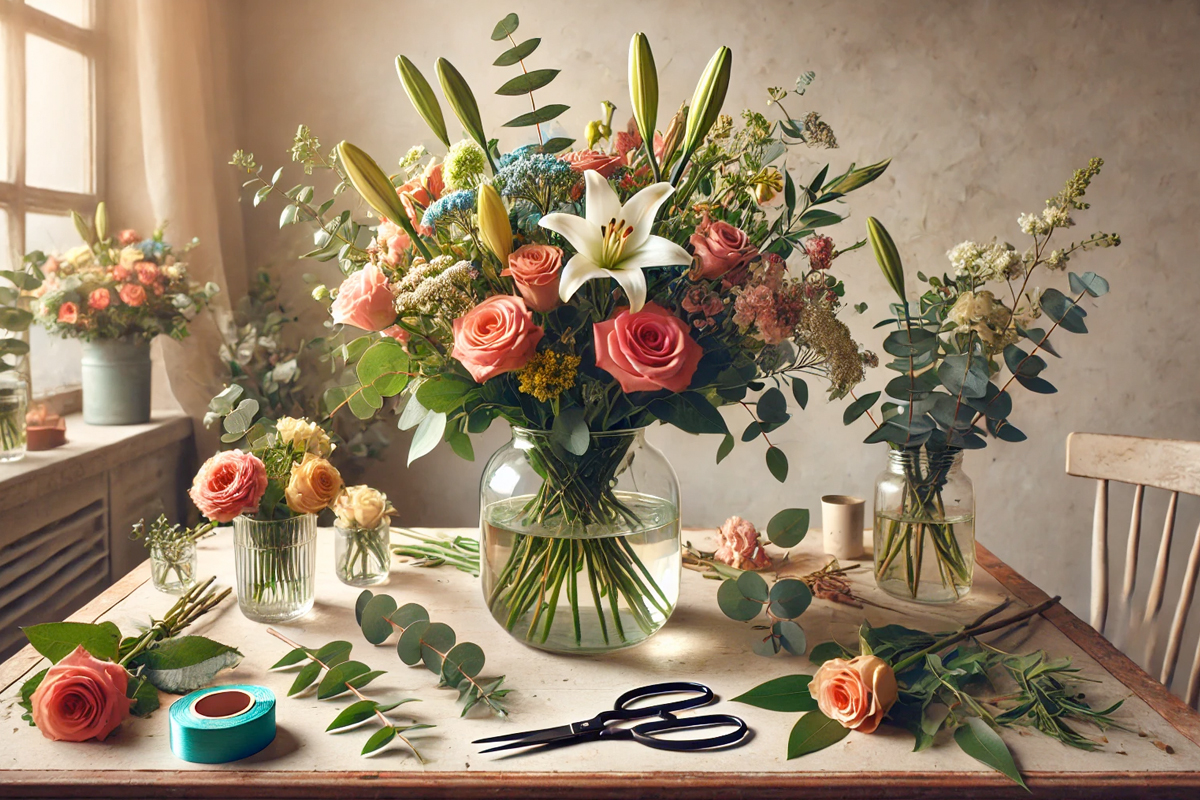 Hoe Schik je Bloemen in een Vaas? Tips en Technieken voor Prachtige Bloemstukken