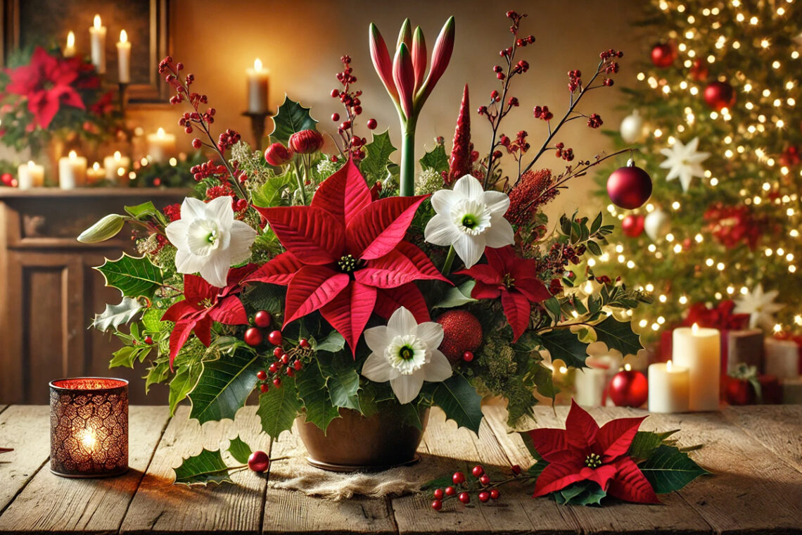 Wat is de populairste bloem met kerstmis