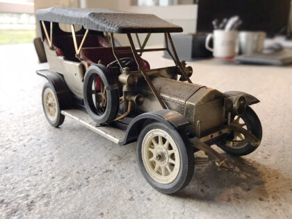 Blikken oldtimer Auto