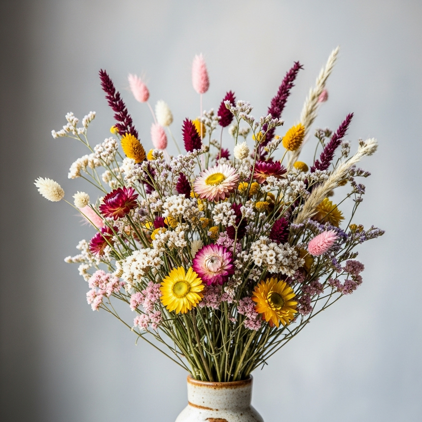 drogen en bewaren van een bloemstuk