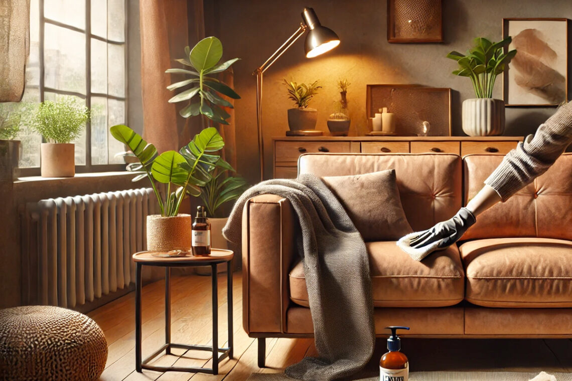 Hoe vaak moet je een leren bank invetten