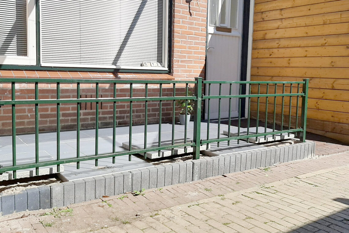 Tuinhek voortuin