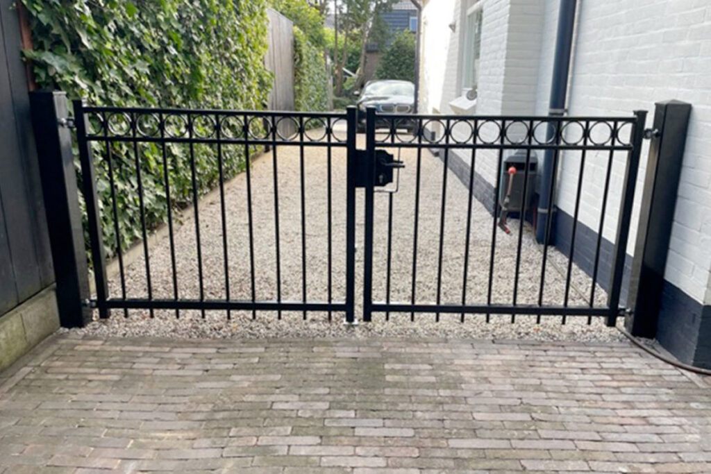 zwarte tuinhekjes