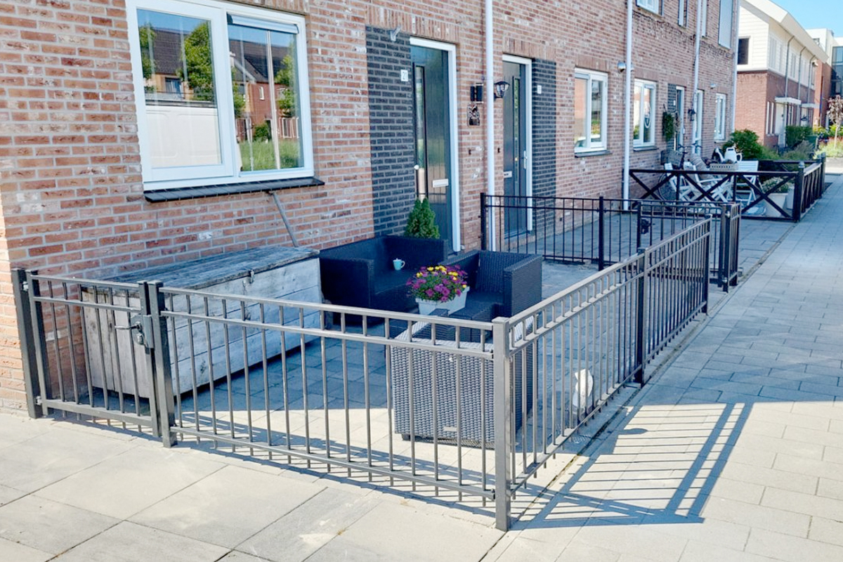 Tuinhek in de kleur Antraciet: Stijlvol en Tijdloos