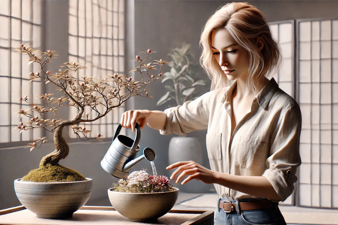 Doe je water in een Ikebana vaas