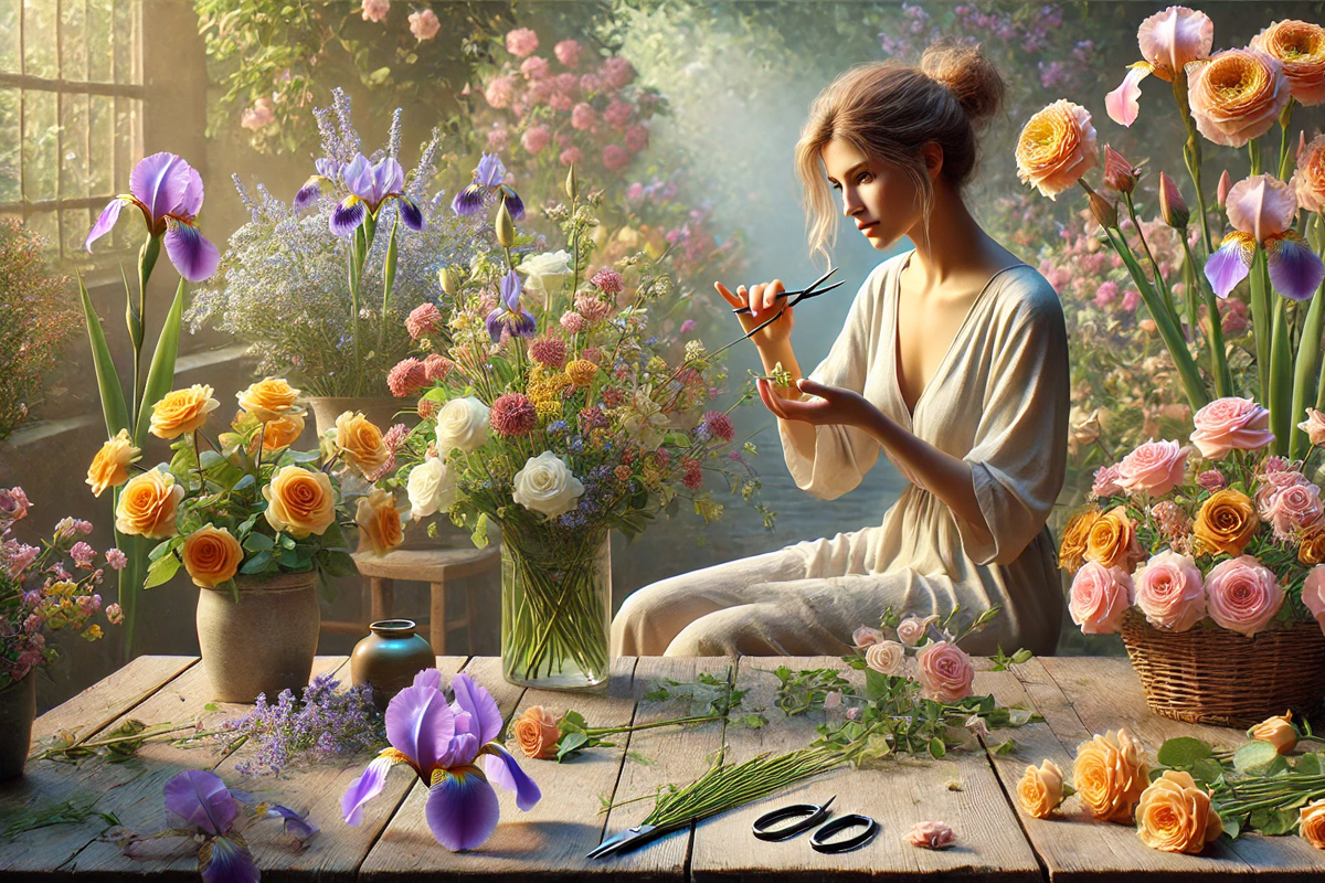 Wat zijn de drie regels van Ikebana?