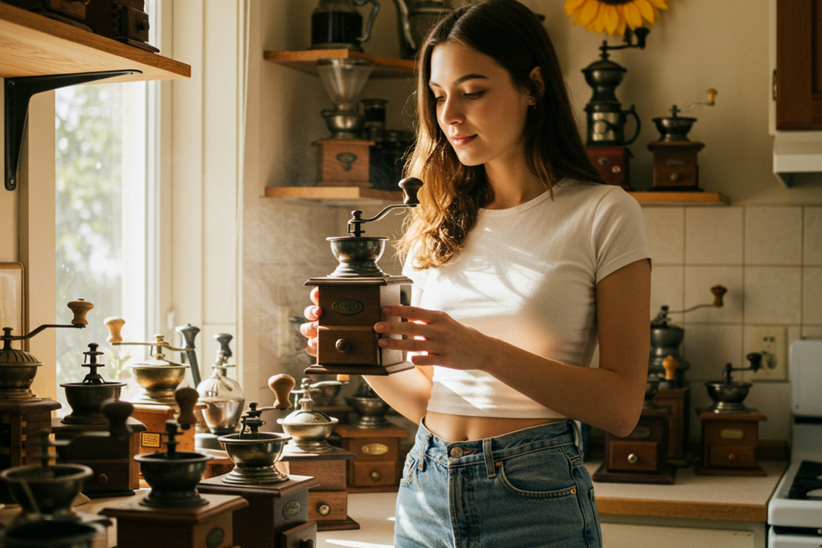 De Geur van Nostalgie: Antieke Koffiemolens Verzamelen