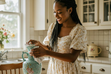bloemenvazen schoonmaken