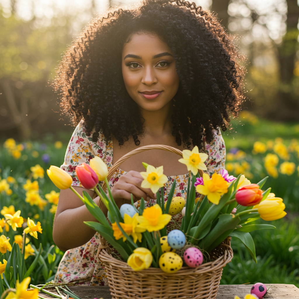 Bloemschikken voor Pasen