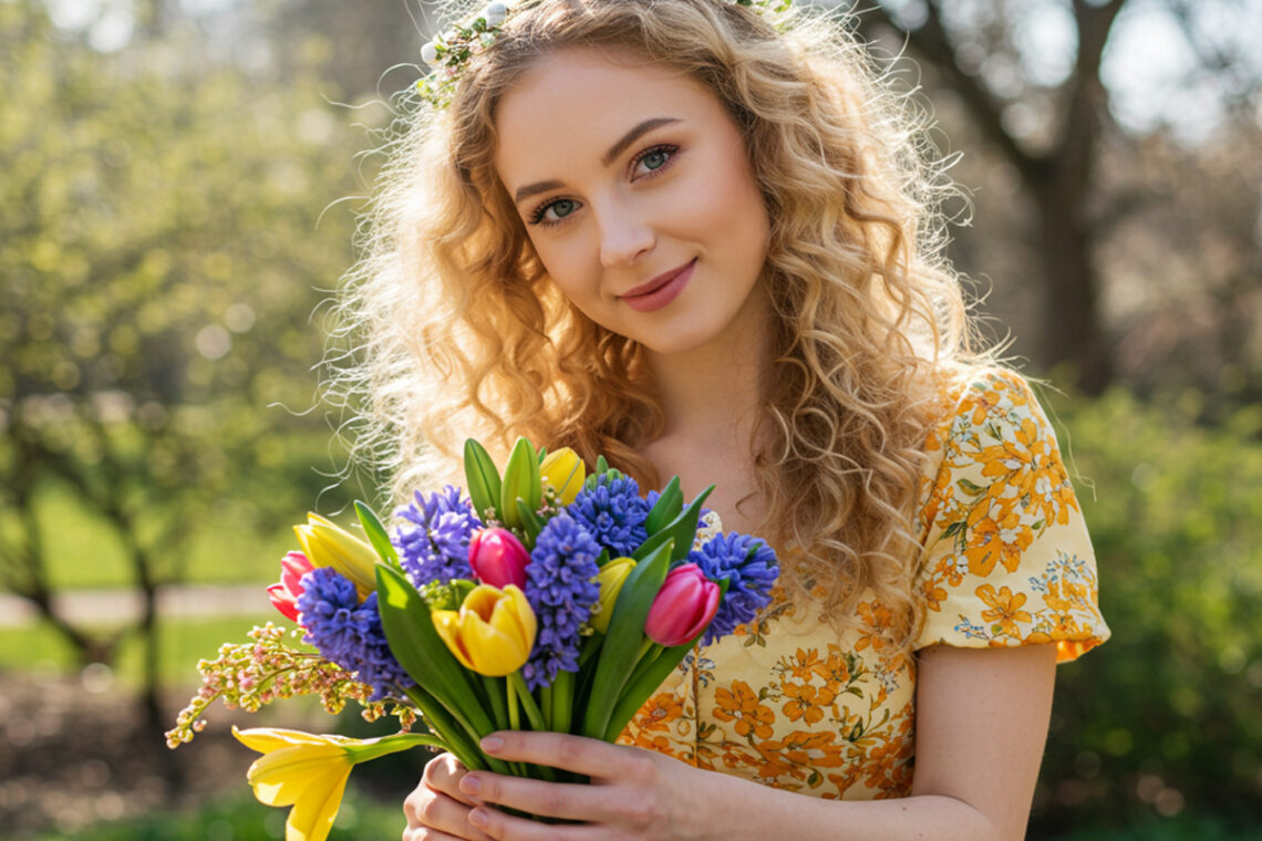 Bloemschikken voor Pasen