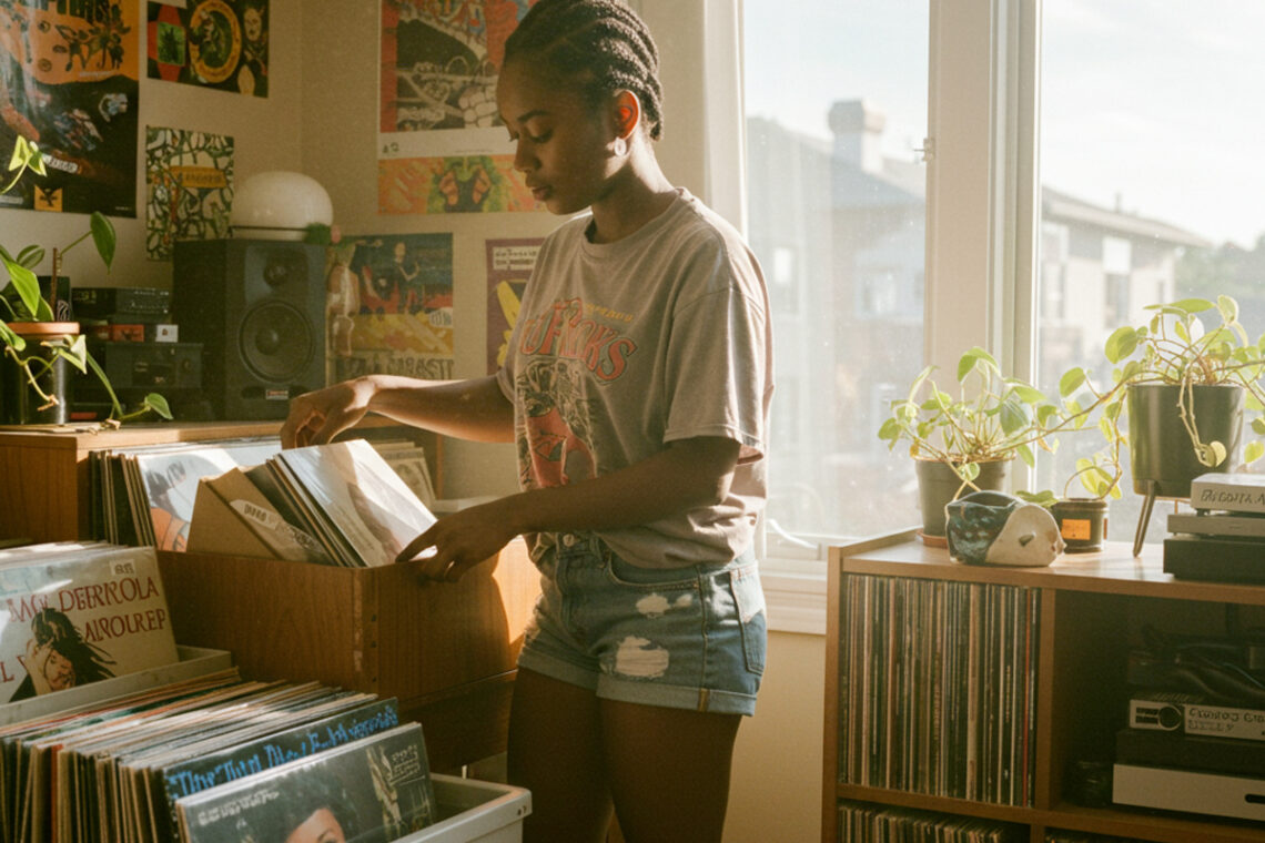 platenkoffer voor vinyl