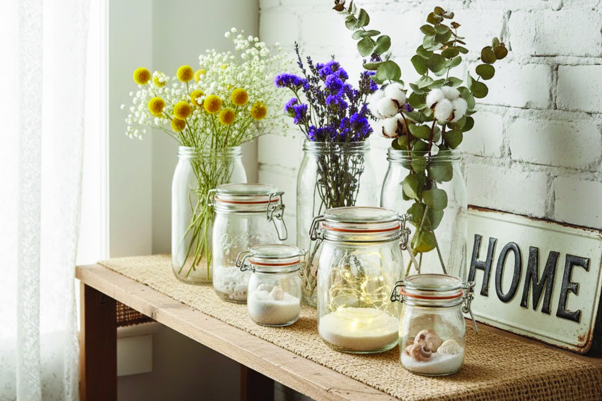 Weckpot decoratie: een stijlvolle manier om sfeer te creëren