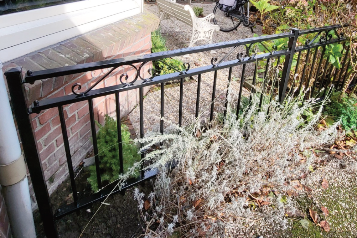 Klassiek tuinhek laten lassen