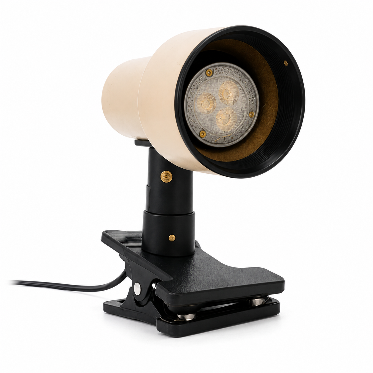 Vintage Clamp-on spotlight lamp