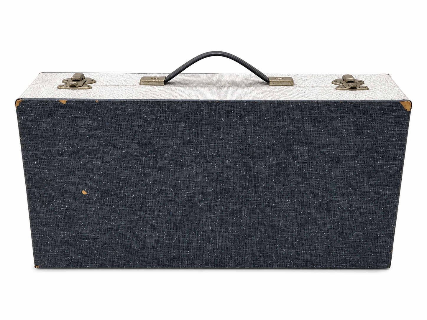 Dubbele singles koffer met harmonica inlay
