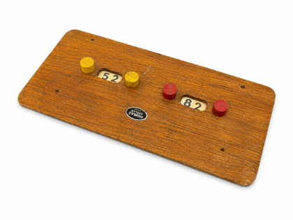 Vinage houten Homas scorebord Biljard